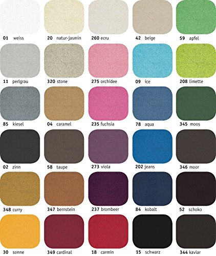 Rhomtuft Badematte Aspect, Farbe: aqua, Größe: 80x160cm – Bild 3