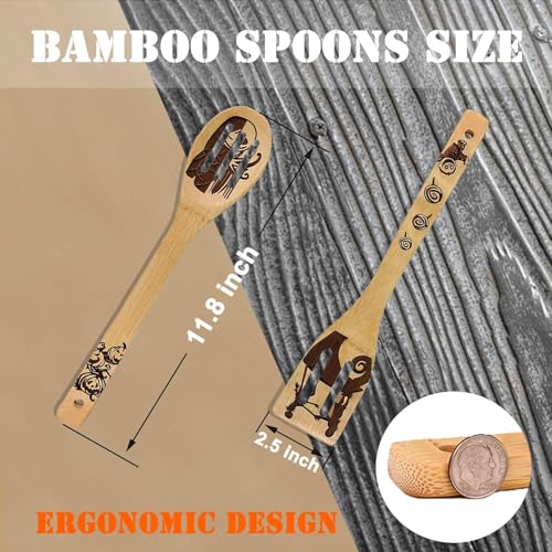 Dacestar Nightmare Geschenke Für Männer Deko Schnitzen Kochlöffel Set 5 – Ansicht 6