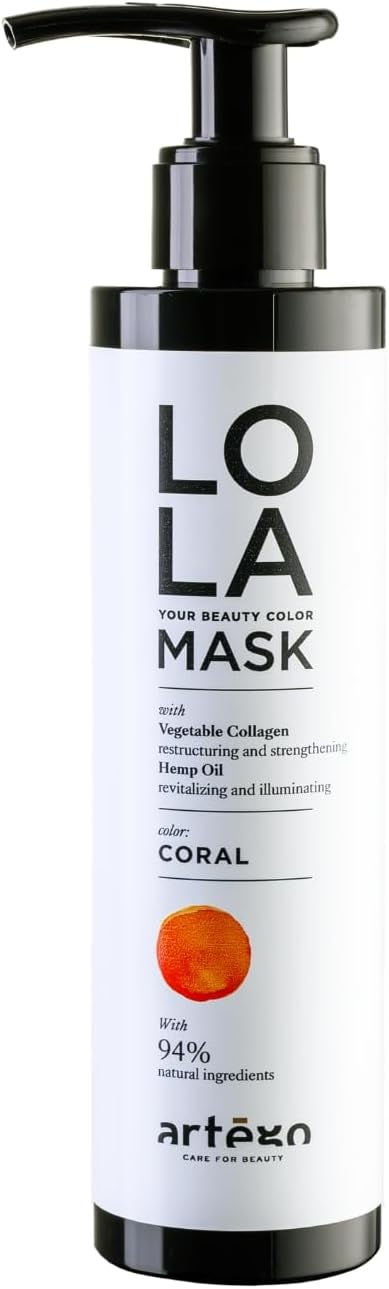 Artego Lola Your Beauty Kleurmasker Koraal 200 ml