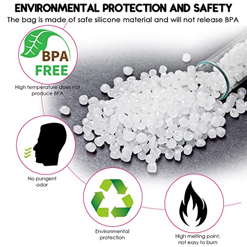 Microwave Heating Silicone Hot Water Bottle Bag With Knit Cover, Hot & Cold Therapies Back Pain - Gift For Girlfriend, Mather, Father, Valentine's Day (Pink, Short) #TOP2