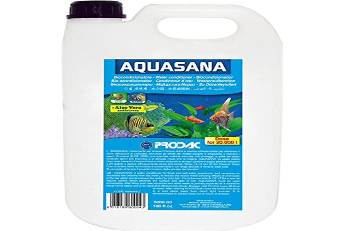 Prodac Tratamientos para el Agua de acuarios AQUASANA 5lt (bioacondicionador)