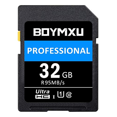 32GB Memory Card, BOYMXU Professional 1000 x Class 10 UHS-I U3 Memory Card