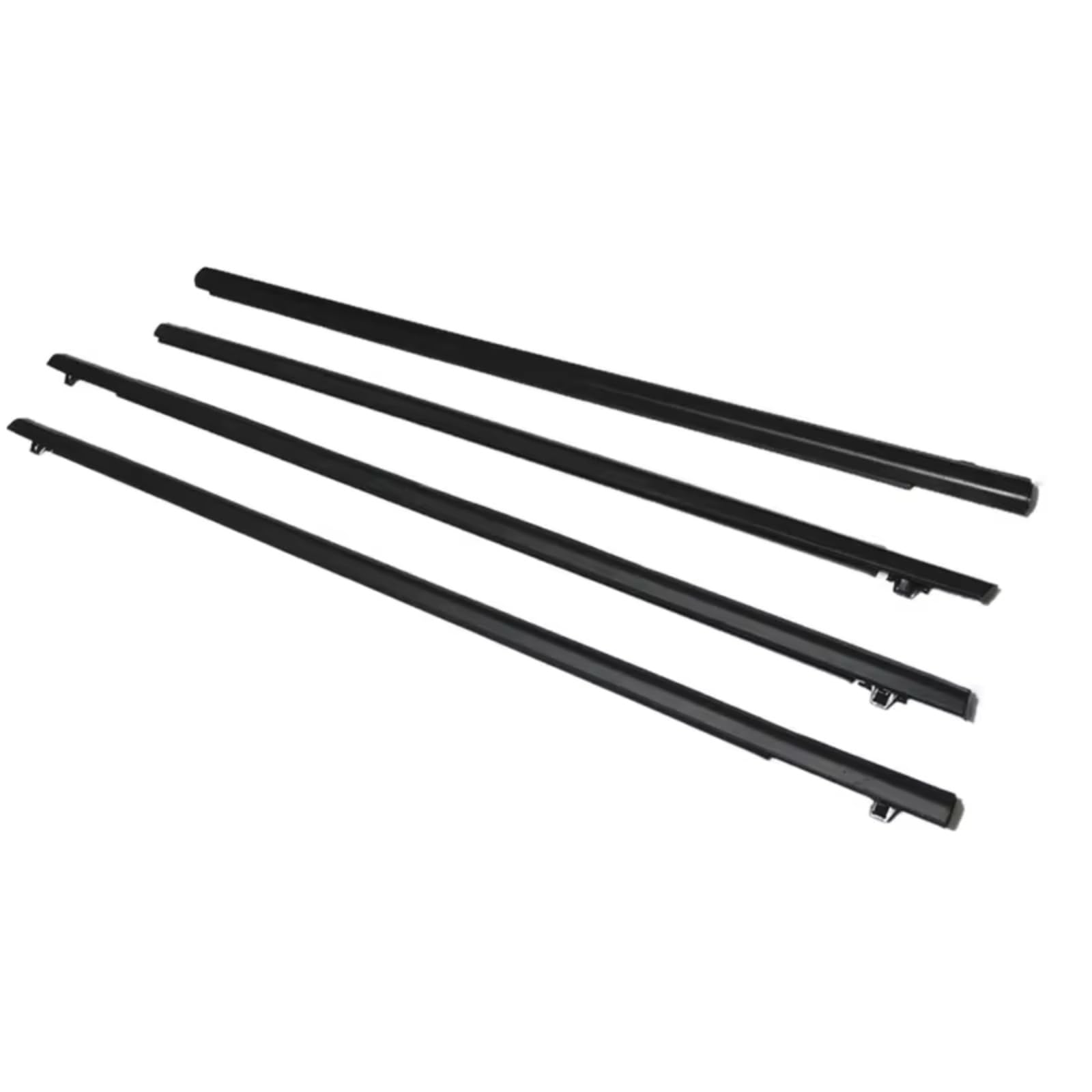 for City 2009-2014 Car Window Weather Strip Side Door Glass Weatherstrip Waterproof Pressure Moulding Car Door Seal Protector