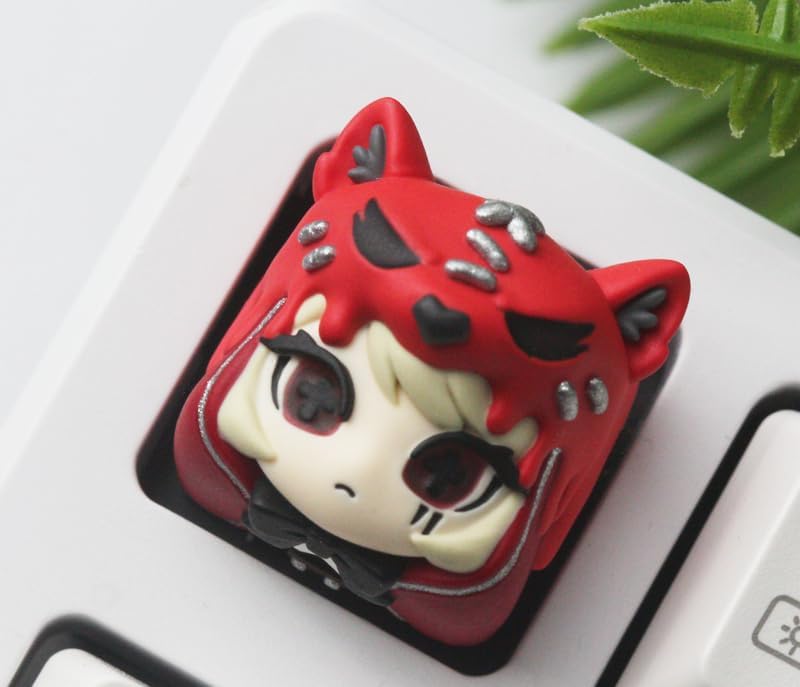 Penguin Keycap, Handmade Artisan Resin Replacement ESC Key image 5