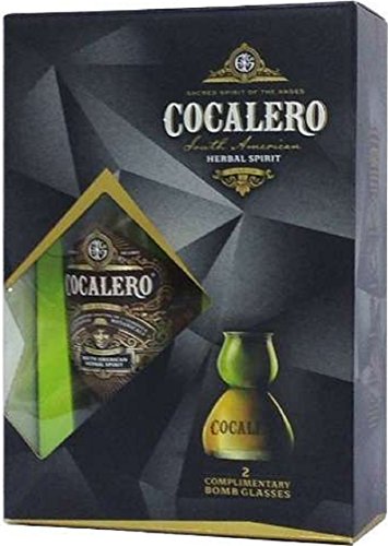 関連商品：Cocalero クラシコ 29度 700ml ボムグラス2個付き 化粧箱入り コカレロの商品画像