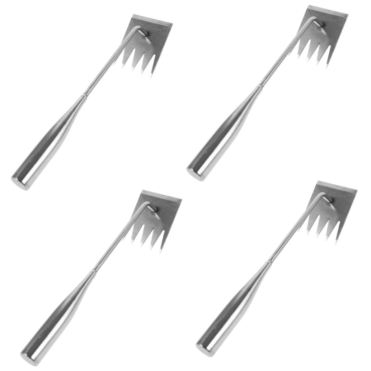 YARNOW 4 Piezas De Herramienta De Artefacto De Tracción Para Principiantes Deshierbador De Mano Jardinería Kit De Deshierbe Removedores De Deshierbe Manual Profesionales