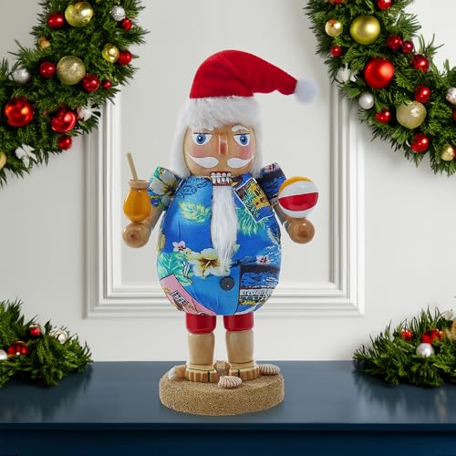 Quebra-nozes Kurt Adler 23 cm de madeira e Papai Noel