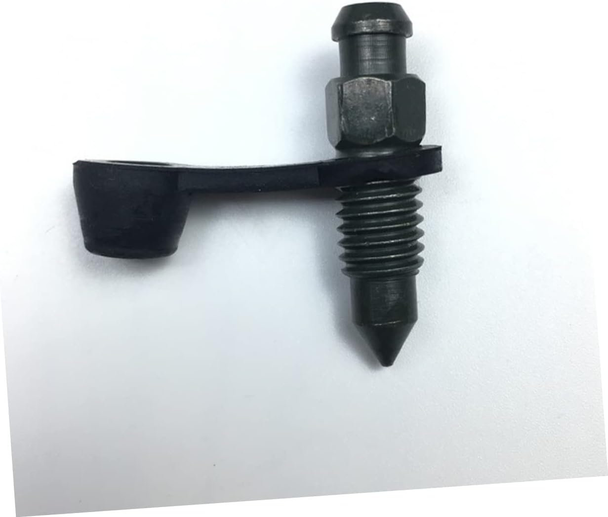 BESTYASH Motorcycle Brake Bleed Screws Stainless Steel with Rubber Dust Caps Resistant Caliper Bleeder Replacement for Brake Pumps and Calipers Prevent Fluid Leakage