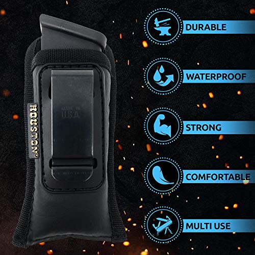 Concealment Magazine & Multi Use Holster Iwb Clip Fits Most Single Stack 9Mm. Shield, Xds, Glock 43 (Chmp4) #TOP4