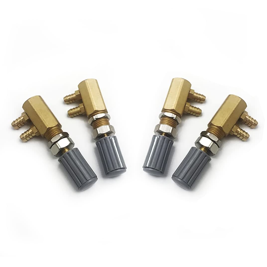 Tazrigo 4pcs Dental Regulating Control Valves Rod for Chair Turbine Unit