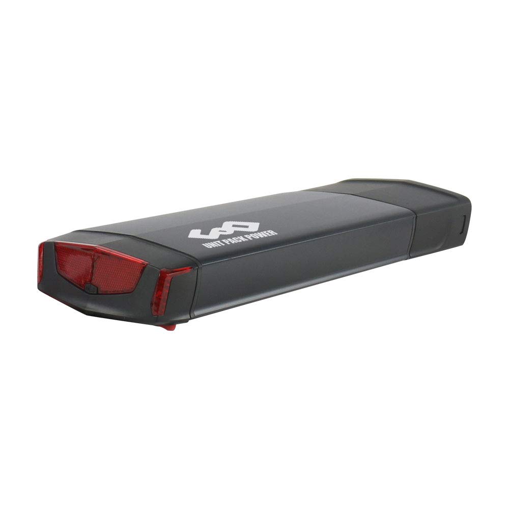 UPP 36V 13AH Ebike batteria al litio per 0-700W motore, batteria della bicicletta elettrica con caricabatterie (senza portapacchi)