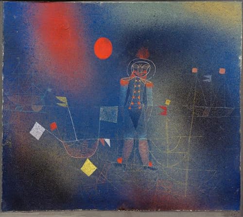 Toile Paul Klee Aventurier pour habiller un bureau vide avec une décoration murale élégante