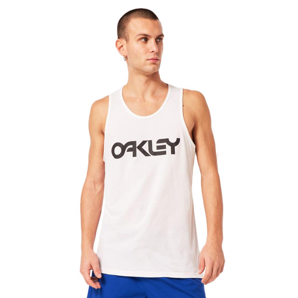 Oakley Men's Mark 3 Tank, White/Black, XL