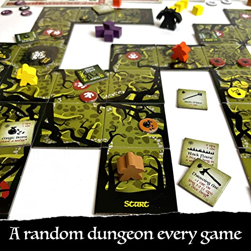 Bag Of Dungeon 2: The Cursed Forest - A Dungeons And Dragons Style Family Fantasy Adventure Board Game For 1-4 Players Ages 7 And Up #TOP6