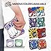 RVRAYS Cornhole Bags Set Regulation Professional Cornhore Bags Slick and Stick Bean Bags for Cornhole Game Changer Cornhole Bags with Storage Bags Punch Blue