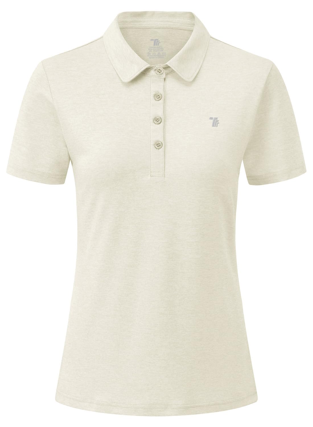 YSENTO Damen Golf Poloshirt Kurzarm Polohemd Schnelltrocknend Atmungsaktiv Sport Tennis Lady-Fit T-Shirts