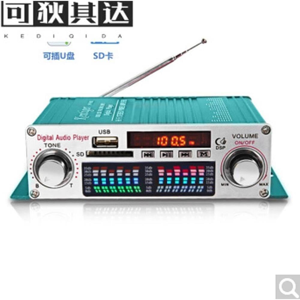 It is Suitable for Kentiger hy-602 Mini Dazzle Small Amplifier DC12V with Plug-in Card Radio Amplifier red +12V5A Power Supply