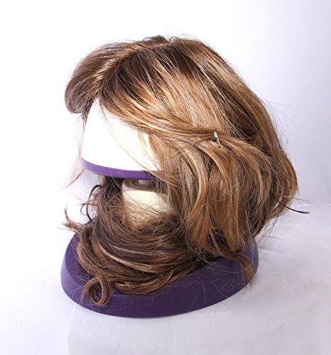 Adjustable Collapsible Expandable Travel Wig Head - Expands from 5 1/2" to 17" - Thumbnail 3