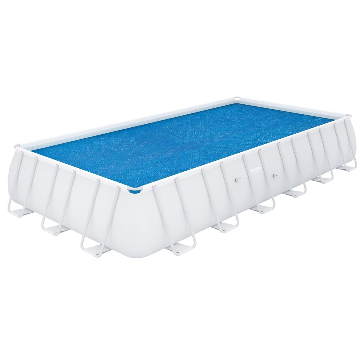 BESTWAY Cobertor Solar Rectangular 703x336 cm para Piscinas Rectangulares de 640x274 cm Azul