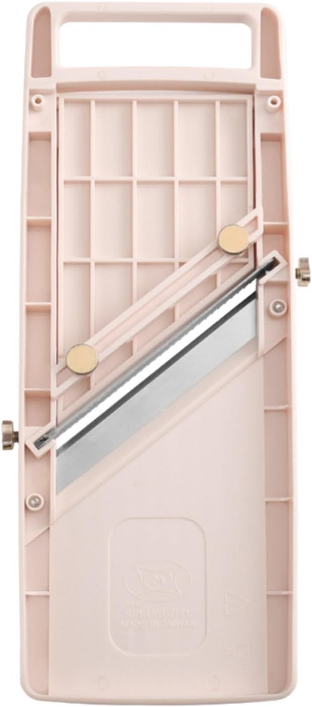 Professional Mandoline Slicer for Kitchen, Wide Vegetable Cutter with 4 Stainless Steel Blades