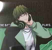 緑間真太郎 ブラックスタイル ミニイラストシート 黒子のバスケ Black Style Collection Ver.Midorima」ミニ