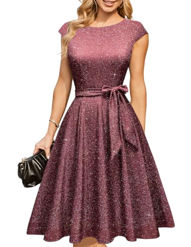 Image of DRESSTELLS Women's Cocktail Dresses, Formal Wedding Guest Church Dress