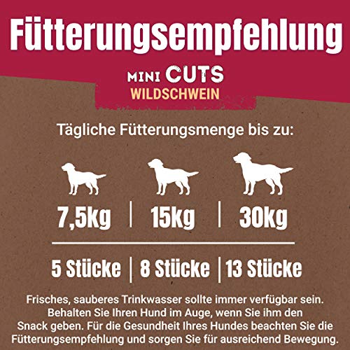 PURINA Adventuros Hundeleckerlis Mini Cuts mit Wildschwein Beutel, 7er Pack (7 x 70 g)