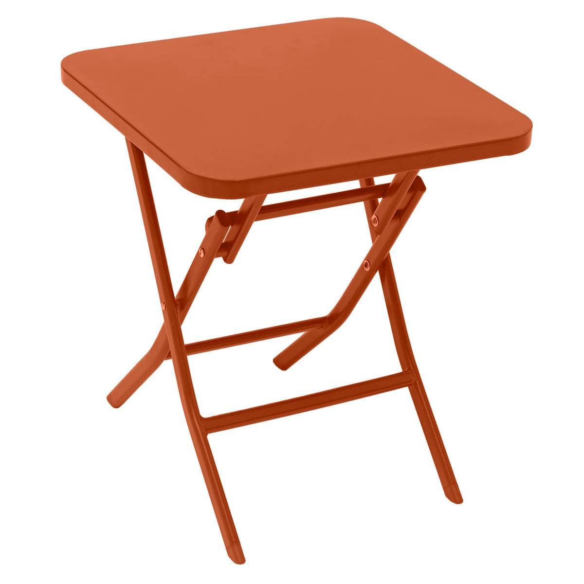 HESPERIDE - Table d'appoint de Jardin carrée Greensboro Ambre