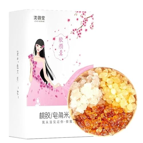 雪燕 p角米 天然 セレクションの品質 おいしい味 不純物を含まないクリーンな状態 サポナリア スノースワロー ナチュラルワイルド 桃?p角米雪燕?合150g/盒 代餐 朝食 方便小吃 デザート無添加無農薬 (150g*5盒)