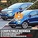 Amber&Blue Sequential LED Side Mirror Turn Signal Lights for Ford Kuga Escape Ecosport 2013-2018 Focus 2012-2018 C-Max 2013-2017 Set of 2 Smoked Lens