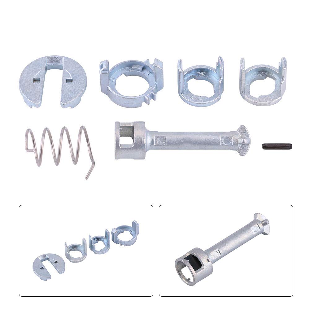 Kit Reparación Cerradura Puerta - Compatible Con VW Golf MK4 (7 Piezas)