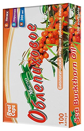 Sea Buckthorn Oil RealCaps (100 softgels) Sea Buckthorn Oil "RealCaps" (100 softgels)