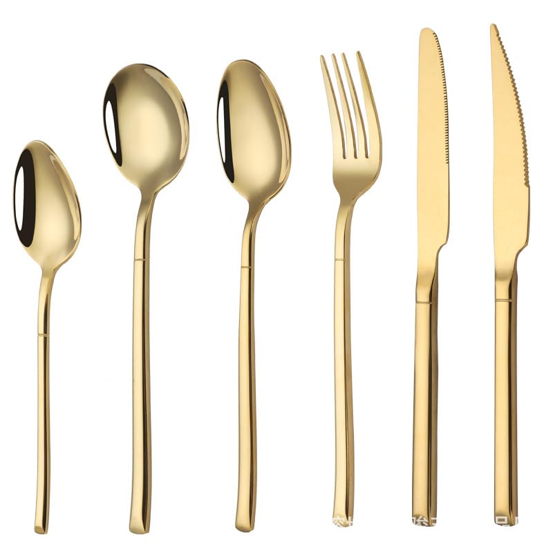 Set Cuchillos Cocina 24 Piezas Acero Inox
