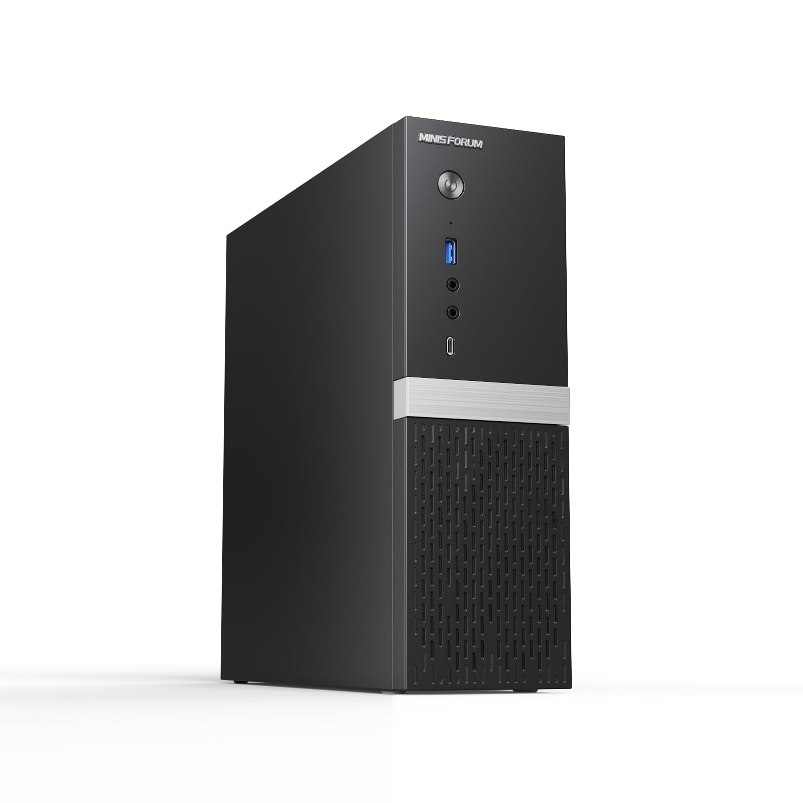 MINISFORUM 895D7 Mini Gaming PC AMD Ryzen 9 8945HS Barebone Without DDR/SSD/OS Desktop Computer, 2xHDMI2.1|2X DP1.4|1x DP2.1 Output, 2.5G LAN, WiFi7, AMD Radeon RX 9060 XT Graphics Desktop PC