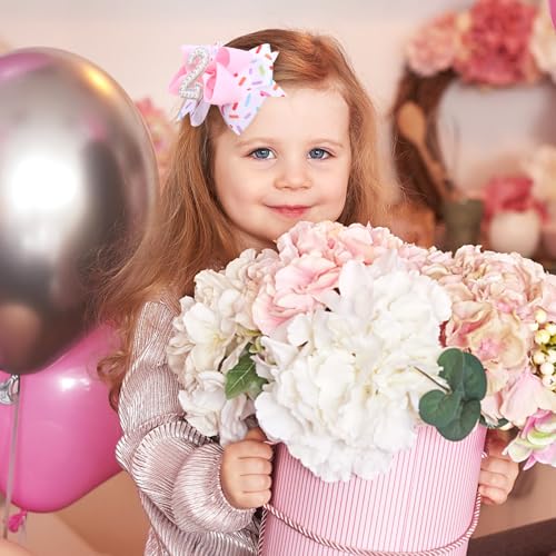 Juego de 2 pinzas para cabello bebé niñas cumpleaños miniatura 5