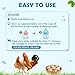Baszy Chicken Immune & Digestive Booster | Omega-3 Enriched Poultry Vitamins for Enhanced Health and Egg Quality | 32oz Bird Health Supplement