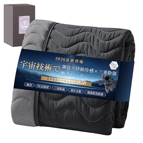 【nishikawa 】PCM COOL BLACK 敷きパッド セミダブル pcm ベッドパッド」の人気商品一覧 | 安い商品を通販サイトから探す
