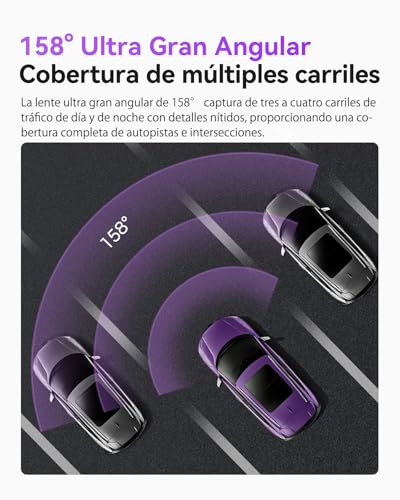 Cámara para coche VANTRUE S1 Pro con kit de cableado ajustable USB-C 5