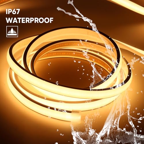pcningled AC 110V Outdoor COB LED Strip Lights Waterproof IP67 9.84ft by pcningled - Used condition - Image 4