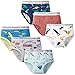 Produktbild Sunwbak Jungen Unterwäsche Slips 100% Baumwolle Kleinkind Kinder Unterhosen 6er Pack, Sortiert B, 134 (Herstellergröße: 150)