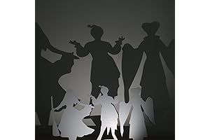 PIAOLGYI Halloween Shadow Figures: Festive Outdoor Decorations for a Spooktacular Lawn
