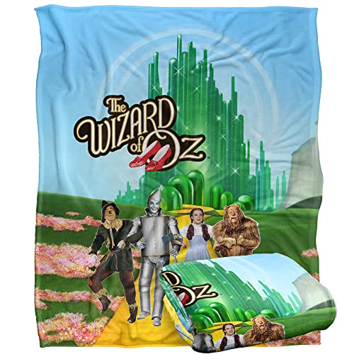 THE Wizard of OZDer Zauberer von Oz Silky Touch Optimalweiche Kuscheldecke 152 x 127 cm