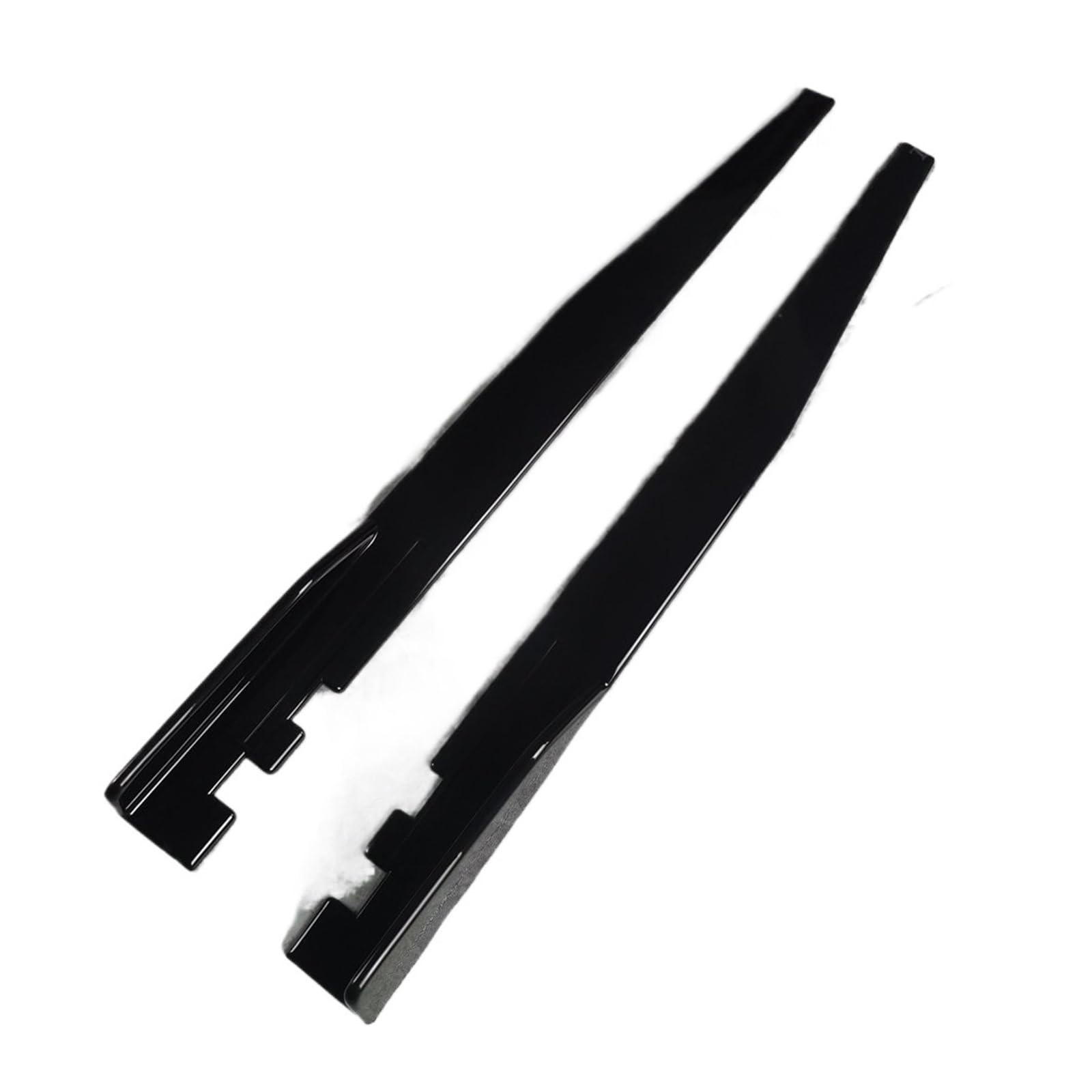 Seitenschweller Auto Für A6 S6 4F Für Für TDI Für FSI Limousine/Avant 2004-2011 Seitenschweller Verlängerung Rocker Panels Lip Splitter Bodykit Tuning(Gloss Black Unpaint)