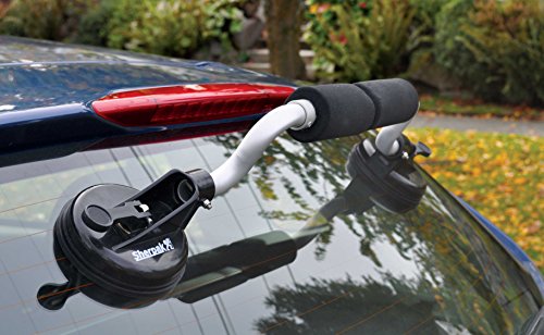 Seattle Sports Sherpak Suction Boat Roller Load Assist for Mounting Kayaks and Canoes to Car Tops, One Size, Silver, 1-Pack - Thumbnail 2