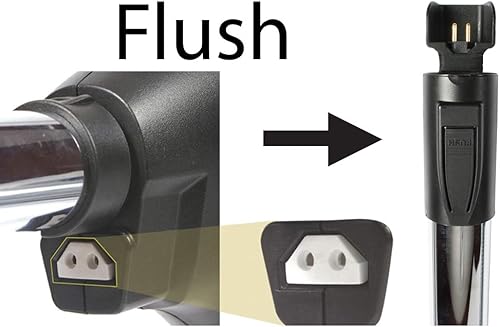 Miniatura 4 de Cen-Tec Systems Quiet Drive - Boquilla de vacío central, CT20QD con varita Kenmore, color negro