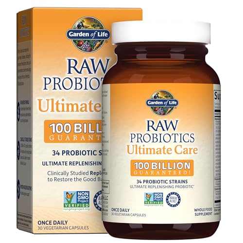 Garden of Life Probiotics for Women and Men - Raw Probiotics Ulti...