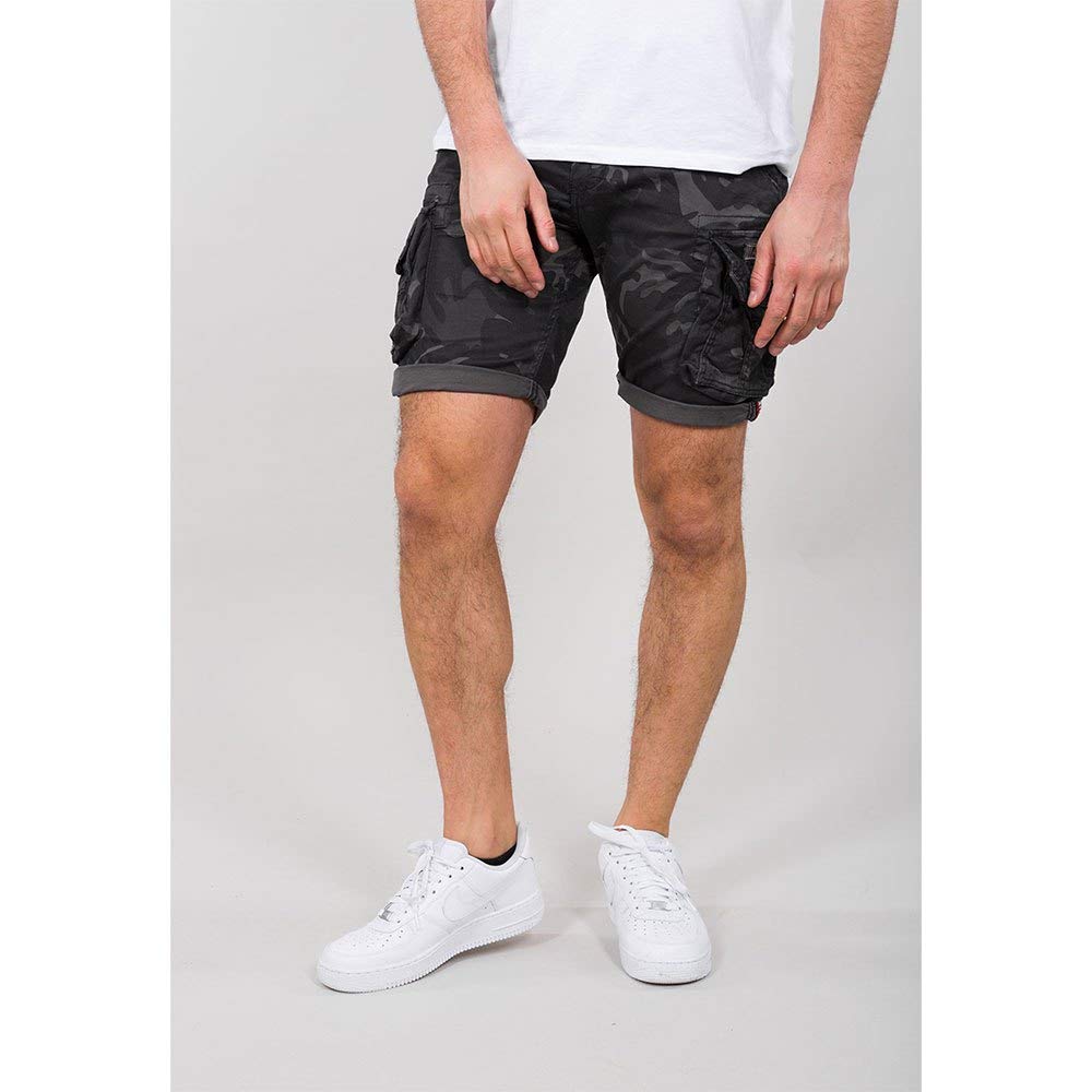 Alpha Industries Herren Cargos Alpha Industries Crew Short Camo Short für Herren