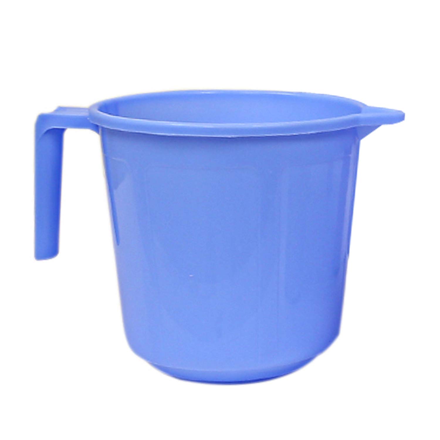 Kuber Industries Plastic 4 Pieces Bathroom Mug Set (Blue & Pink)