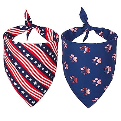 PTDECOR American Flag Dog Bandana — WorthItGoods worth-buying pick