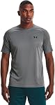 Under Armour Men's Tech 2.0 Short-Sleeve T-Shirt, Black, Size 33, Regular Fit